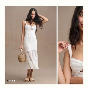 Saylor Lesli midi dress